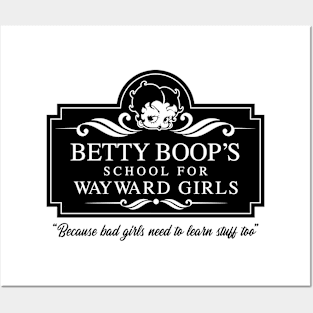 BETTY BOOP - School for Wayward girls Posters and Art